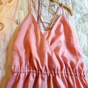 Pink jumpsuit